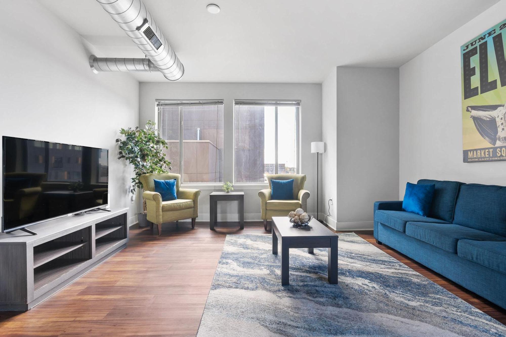 2br Balcony Gym & Pool Downtown At Cityway Appartement Indianapolis
